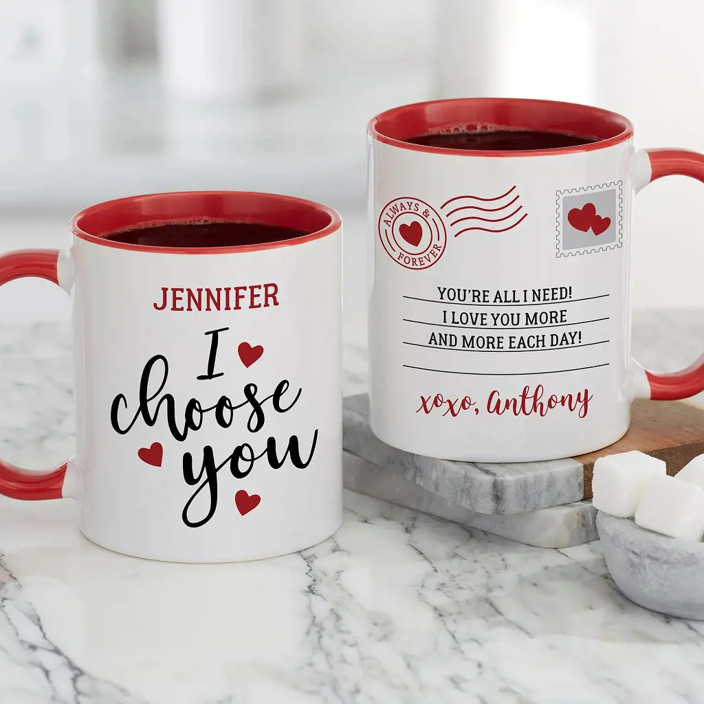 DIY Decorative Mug for Valentine Day